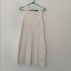 White Eyelet Dress